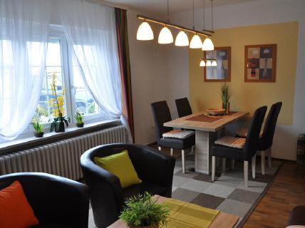 Esszimmer Ferienwohnung 1 Laboe