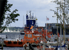 Meerblick vom Ferienhaus Ostsee